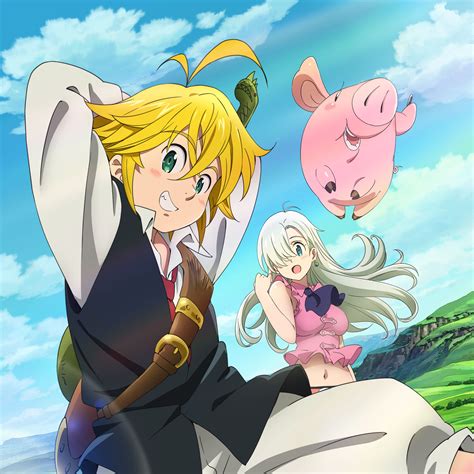 Nanatsu No Taizai Meliodas x Elizabeth Kawaii | Anime, Seven deadly