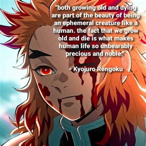 Kyojuro Rengoku quote | Anime quotes inspirational, Anime quotes about