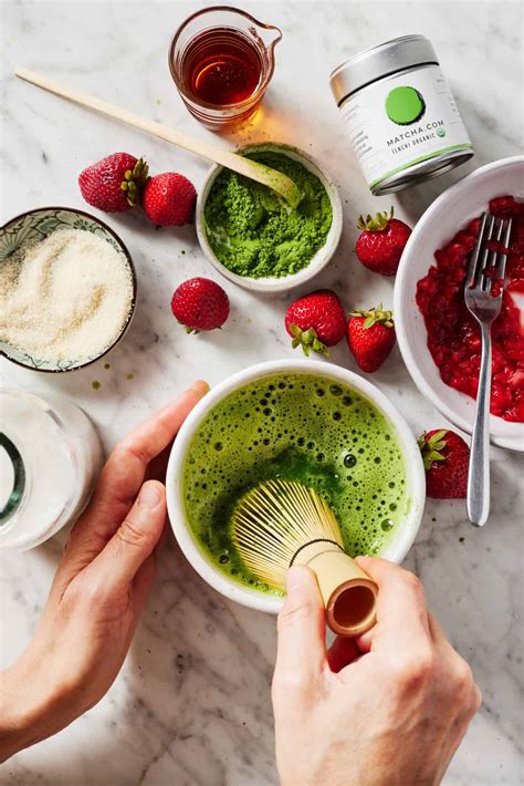 iced strawberry matcha latte recipe alcusecom