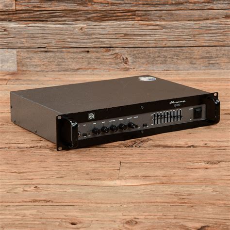 ampeg br  watt bass amp head chicago  exchange
