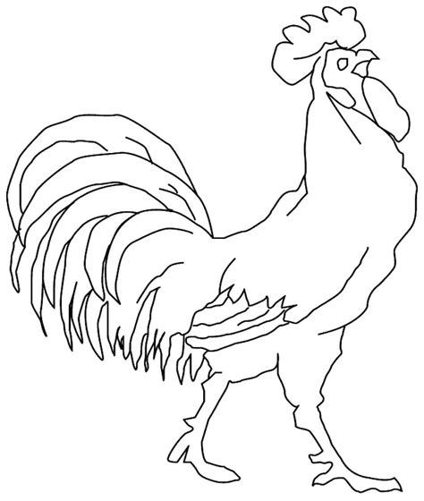 Free Rooster Coloring Pages at GetColorings.com | Free printable ...
