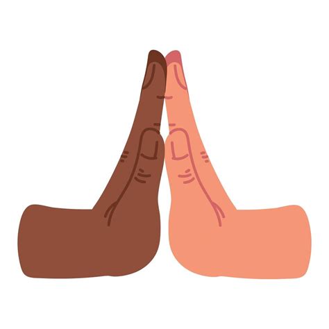 together diversity hands 4058290 Vector Art at Vecteezy