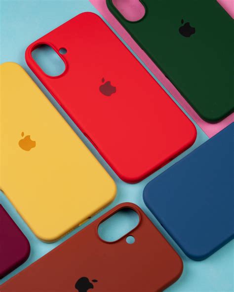 Colorful Silicone Cases for iPhone 16 series. Shop Now! if you want to