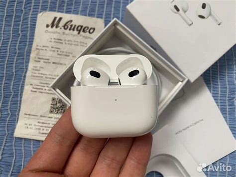 Airpods 3 Оригинал с чеком. Гарантия купить в Москве | Электроника | Авито