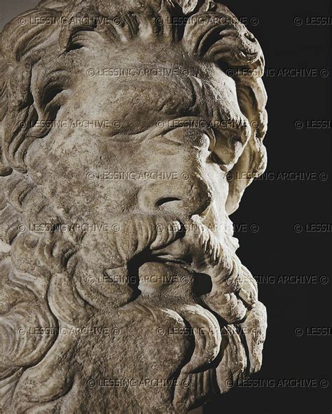 Cyclops Polyphemus. Marble head (2nd BCE) Museum of Fine Arts, Boston