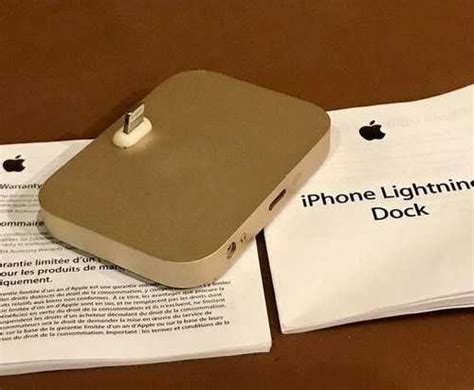 Док-станция Apple iPhone Lightning Dock Gold Москва | Планшеты и ...