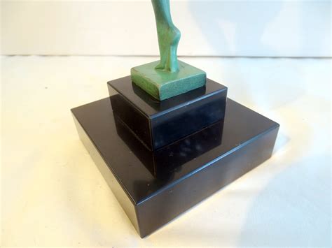 Art Deco jericho Original Nude Female Trumpet Blower, Signed Guerbe - Etsy