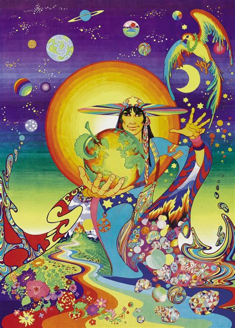 estallidos de colores electricos psychedelic art psychedelic