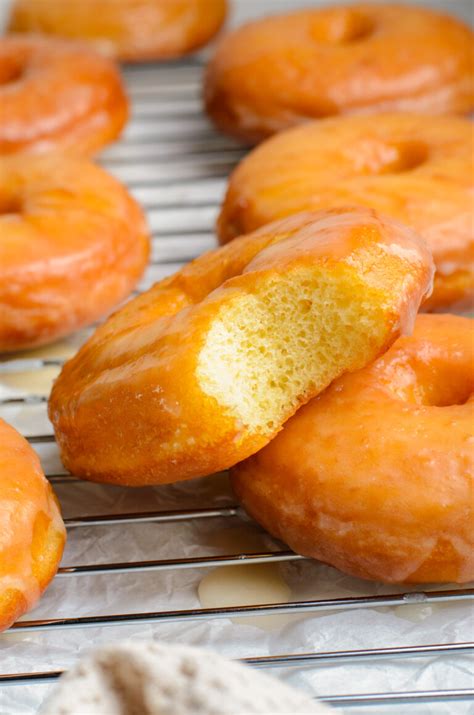 Krispy Kreme Donuts (Copycat Recipe) - Easy Dessert Recipes