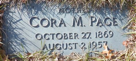 Cora May Wallace Page (1869-1957) - Mémorial Find a Grave