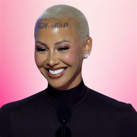 Amber Rose Face Tattoo