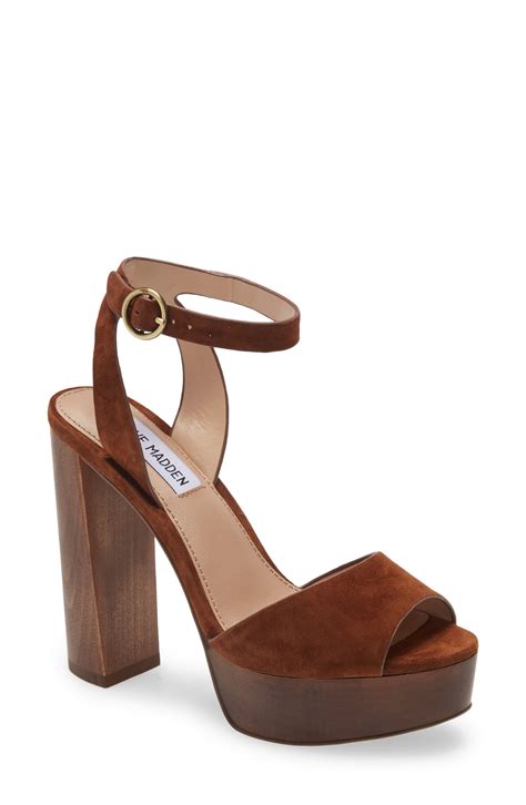 Steve Madden McKinley Platform Block Heel Sandal (Women) | Nordstrom