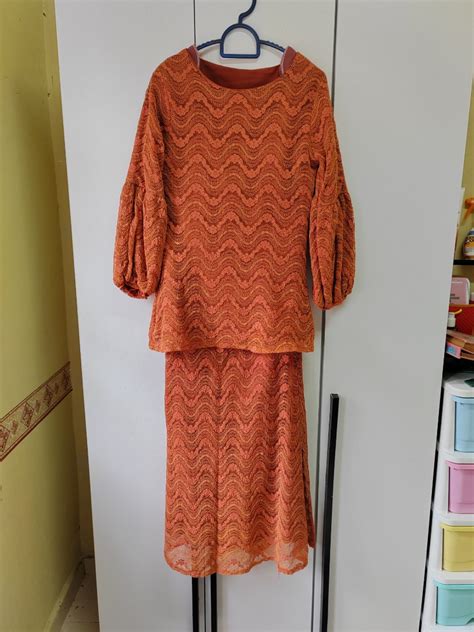 kurung lace full lining womens fashion dresses sets sets