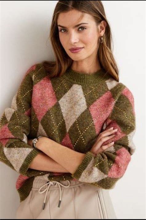 Pin by Natalia Log-natali on Трикотаж | Argyle, Knit fashion, Knitting ...