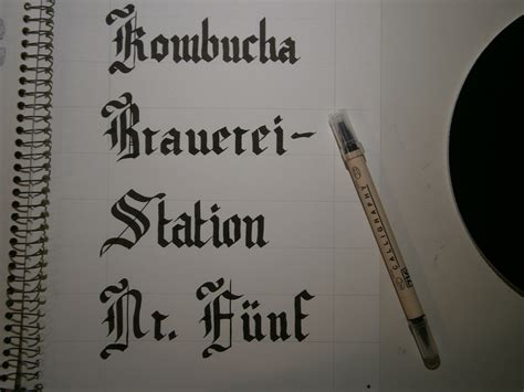 Blackletter Calligraphy Practice on Behance