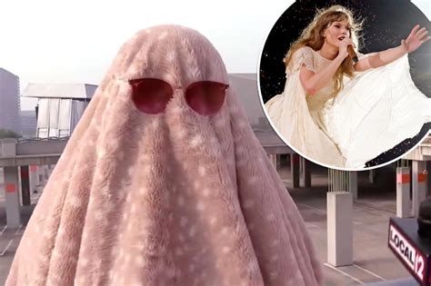 taylor swift fan wears disguise  concert  calling  sick