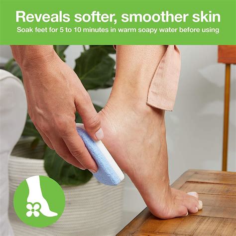 ZenToes Pedicure Pumice Stones Set of 2 - Double Sided Fine and Coarse