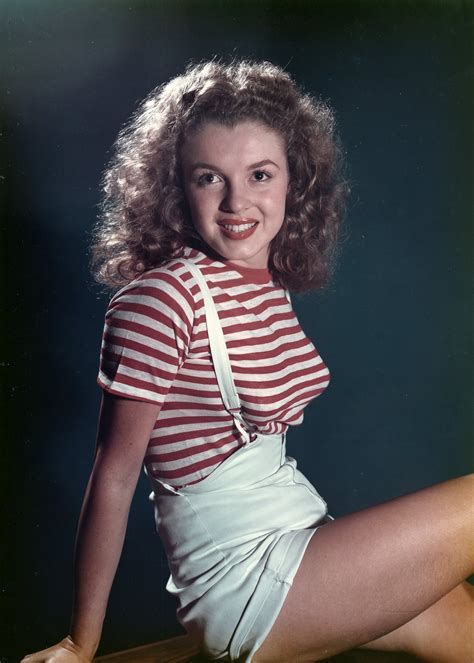 marilyn monroes natural hair color popsugar beauty