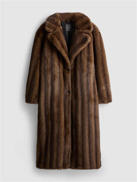 faux fur coats womens faux fur coat primark uk