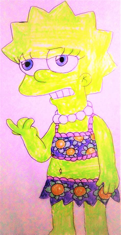 Lisa Simpson Is Naked