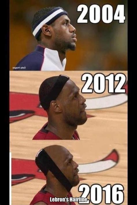 Lebron Hairline Meme