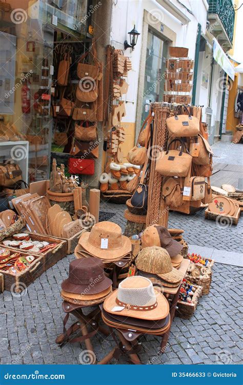 Cork Souvenirs in Evora Portugal Editorial Stock Photo - Image of ...