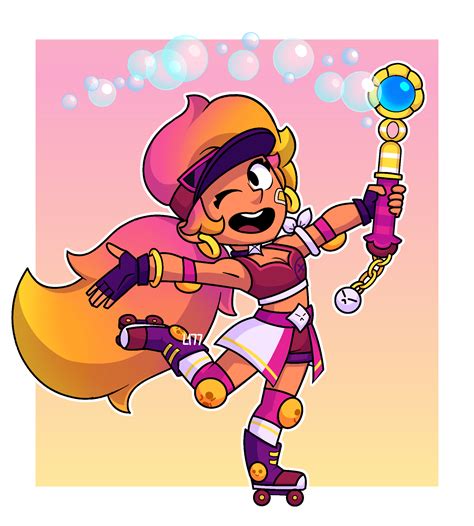 Bubble Trouble Amber | Brawl Stars by Lazuli177 on DeviantArt