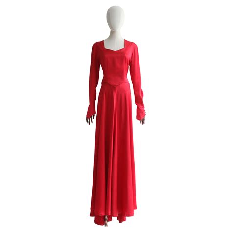 Lela Rose Red Silk Dress with Appliques For Sale at 1stDibs | lela rose