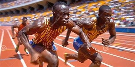 race athlete sprinting  finish    intense