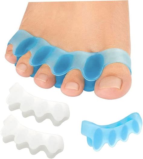 Toe Separators Gel Toe Spacers Bunion Corrector Toe Straightener for