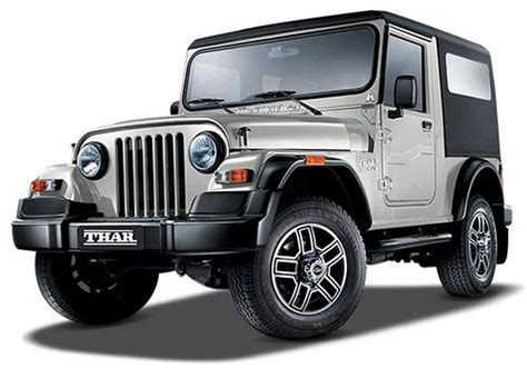 bs iii mahindra thar   offered  rs  lakh discount