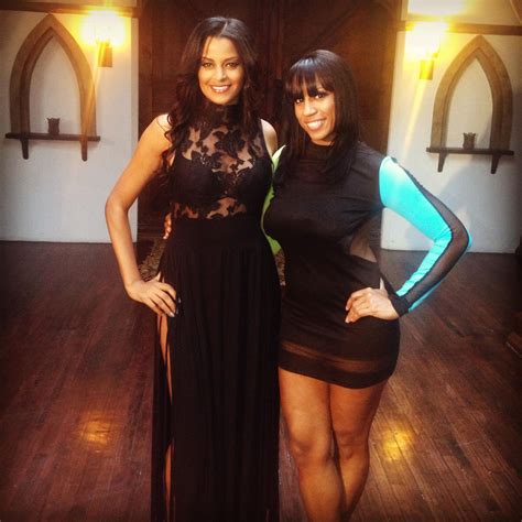 LouLou Gonzalez - On set with Claudia Jordan | Facebook