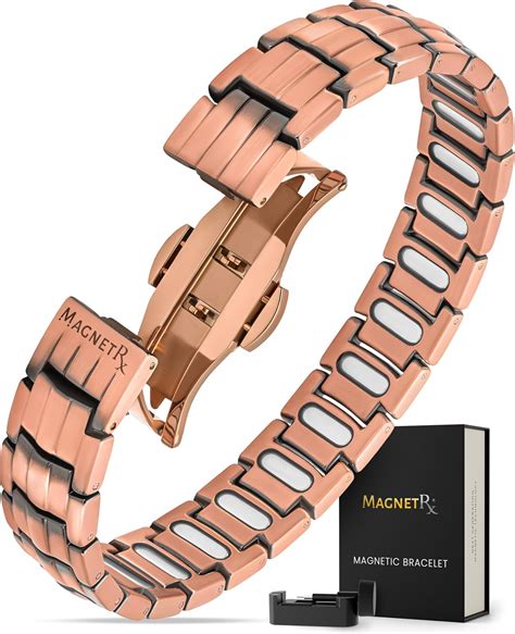 MagnetRX® Magnetic Copper Bracelet for Men - EllipseMAX 5X Strength