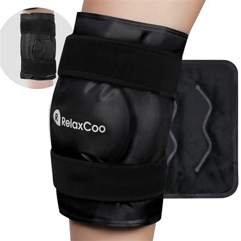 RelaxCoo XXL Knee Ice Pack Wrap Around Entire Knee After Surgery