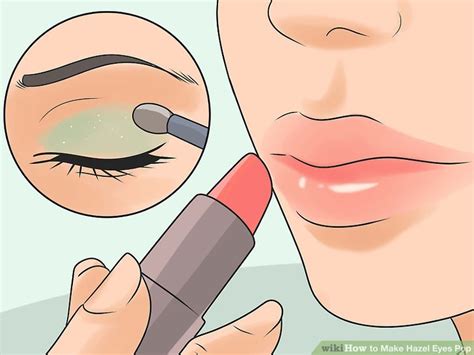 how to make the green in hazel eyes pop