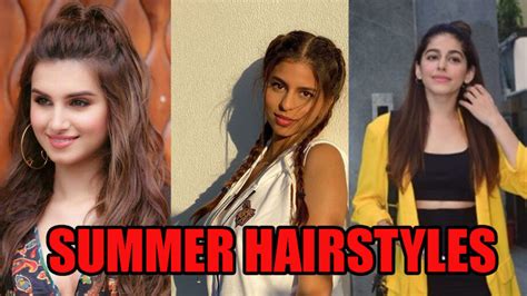 5 Easy Summer Hairstyles: Take Cues From Tara Sutaria, Suhana Khan, And ...