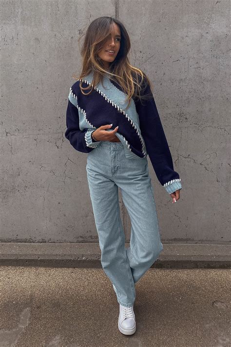 High Waist Denim Blue | NA-KD
