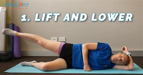 side lying hip exercises physiofit health
