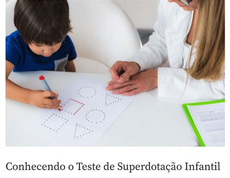 Teste De Superdotação Online Gratis - Selma Carvalho: TIPOS DE TESTES PARA AVALIAR SUPERDOTAÇÃO