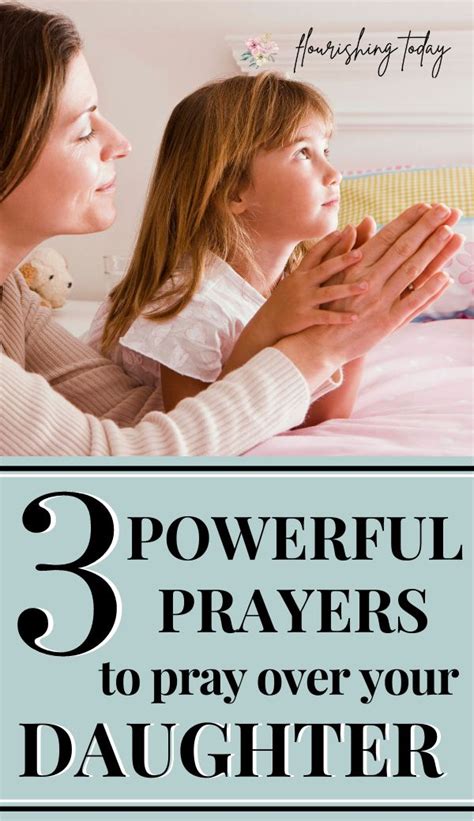 10 Powerful Prayers for Your Daughter (+ FREE Printables) | Prayers for ...