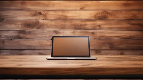 Premium Photo | Empty wooden table with stock chart
