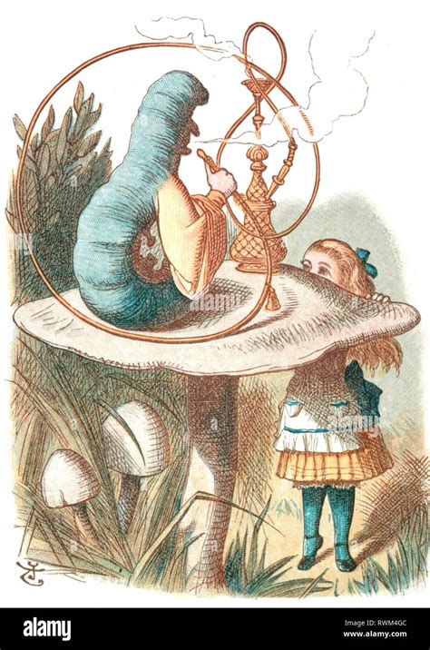 Alice in Wonderland illustration by Sir John Tenniel Stock Photo - Alamy
