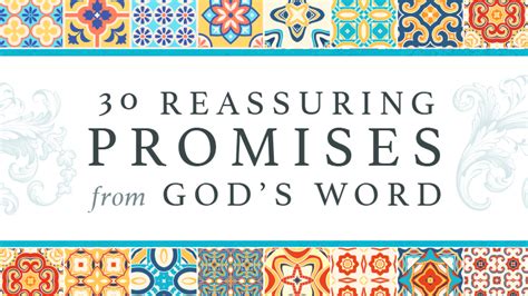 reassuring promises  gods word david jeremiah blog