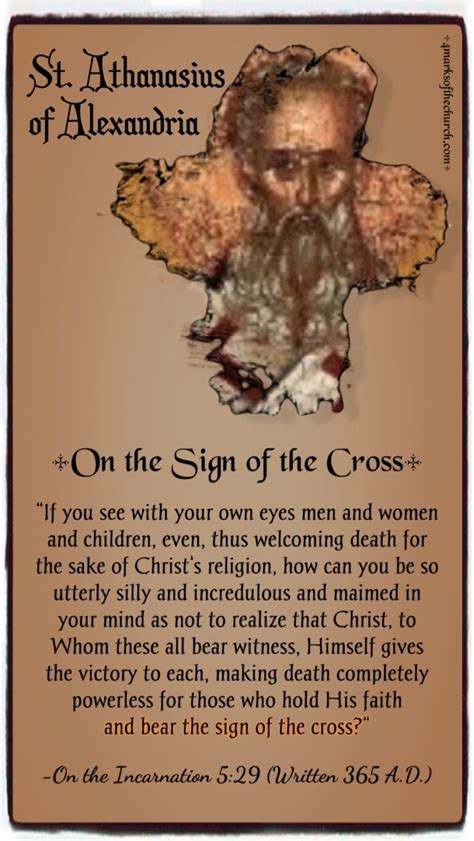 Athanasius of Alexandria - The 4 Marks