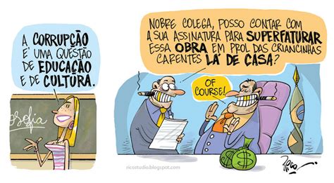 Rico studio: Charge - Corrupção 2.