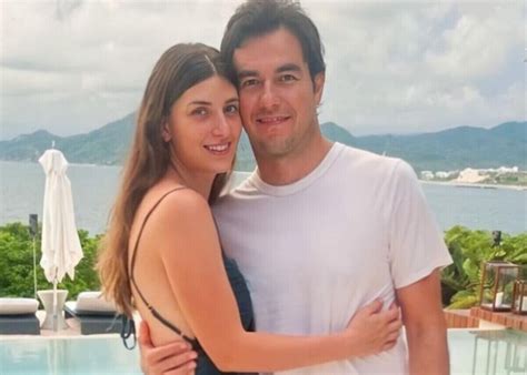 Red Bull's Sergio Perez and wife Carola Martinez announce they are ...