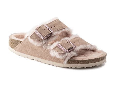 birkenstock papucs arizona light rose velur baranyszormes papucsok