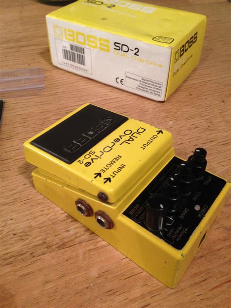 Photo Boss SD-2 DUAL OverDrive : Boss SD-2 DUAL OverDrive (66033 ...