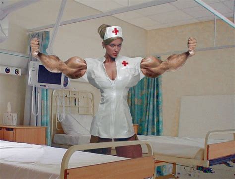 Buff flexing nurse - animation by califjenni3 on DeviantArt