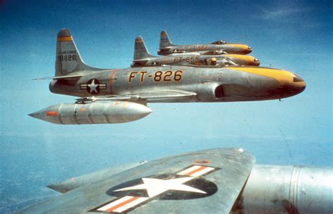 1945, Lockheed, P 80, Shooting, Star, Aircrafts, Fighter, Jet, Military ...